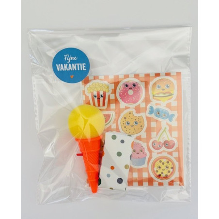 traktatie afschiet ijsje